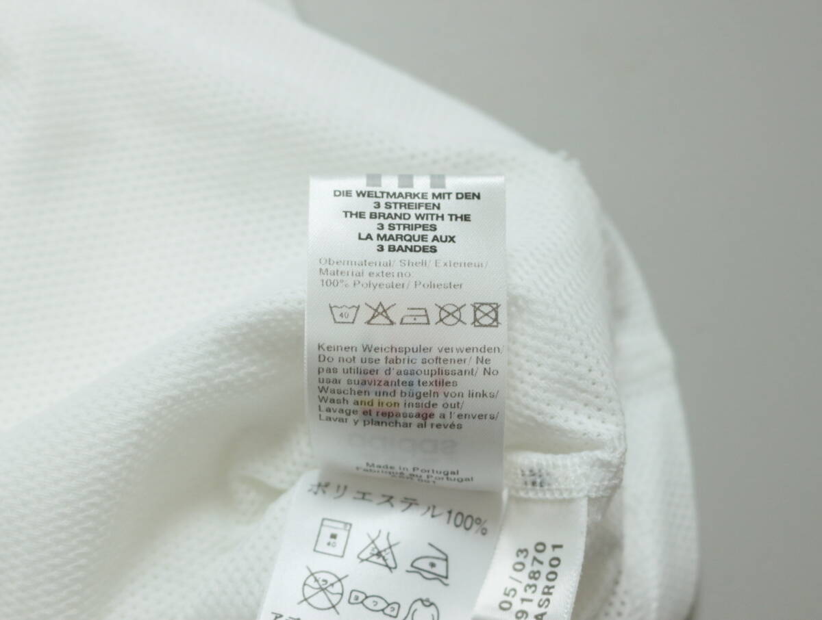 B226/Adidas/アディダス/ポルトガル制/2003-2004/レアルマドリード/HOME/＃11/RONALDO/ロナウド/ユニフォーム/レプリカ/ゲームシャツ/M/白