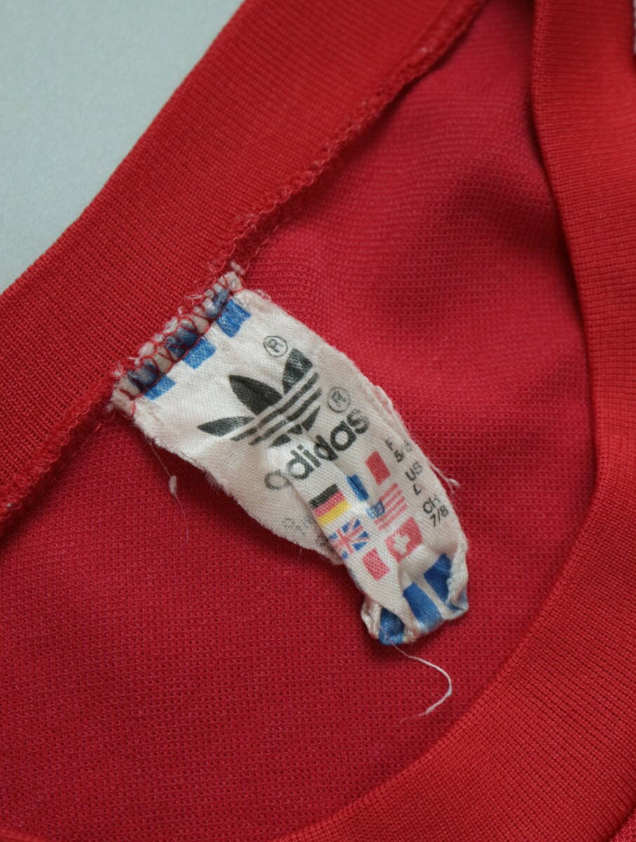 B196/Adidas/アディダス/1989-1991/ドイツ制/バイエルンミュンヘン/Bayern Munich/HOME/ユニフォーム/レプリカ/ゲームシャツ/レッド/L