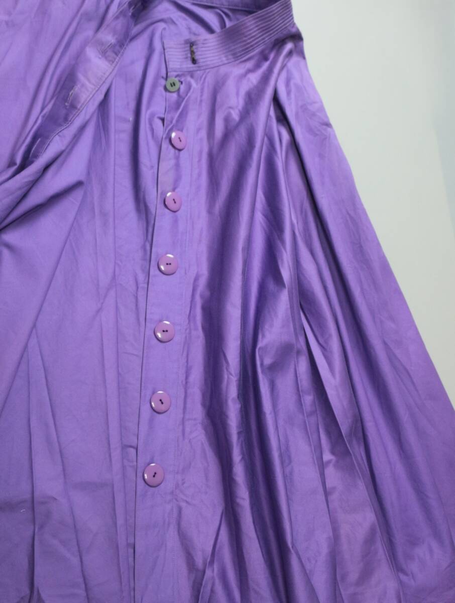 B260/Christian Dior/クリスチャンディオール/フレアスカート/Mサイズ/オールド/KP4V23800/90S/パープル/オールドディオール/