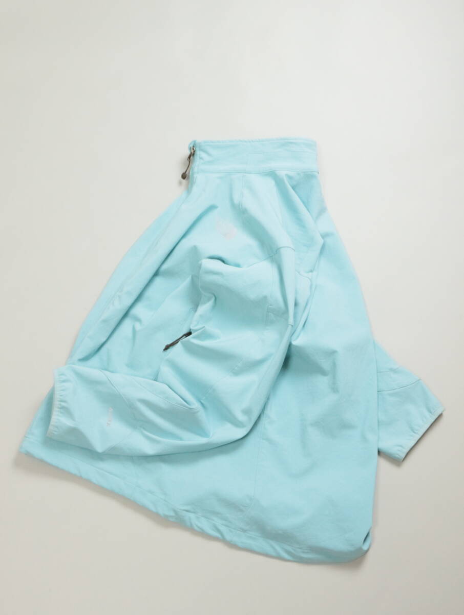 B283/THE NORTH FACE/ノースフェイス/APEC/ソフトシェルジャケット/レディース/XLサイズ/大きいサイズ/ライトブルー/アウトドア