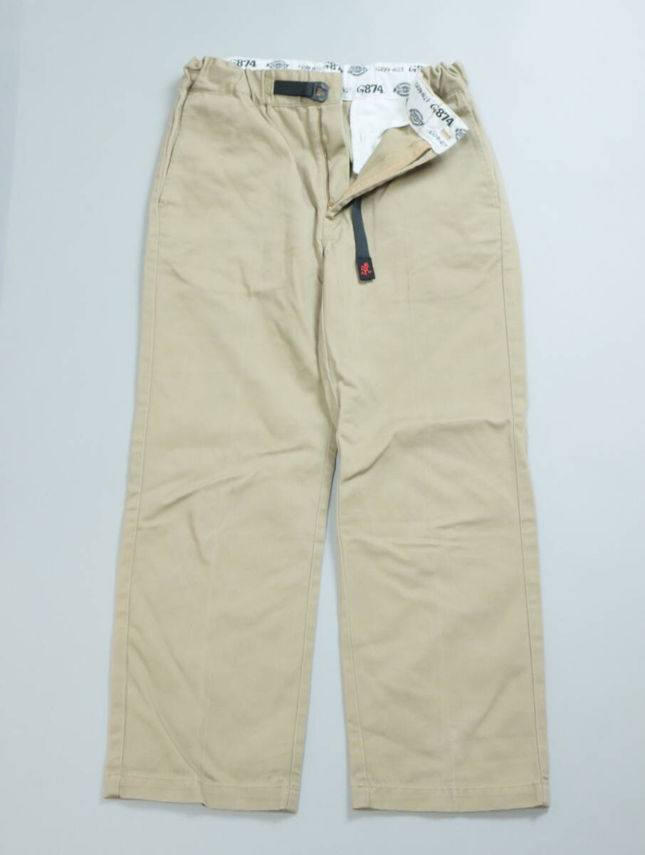 B316/GRAMICCI/グラミチ/G874/ディッキーズ/DICKIES/コラボ/ツイルパンツ/クライミングパンツ/Mサイズ/ベージュ