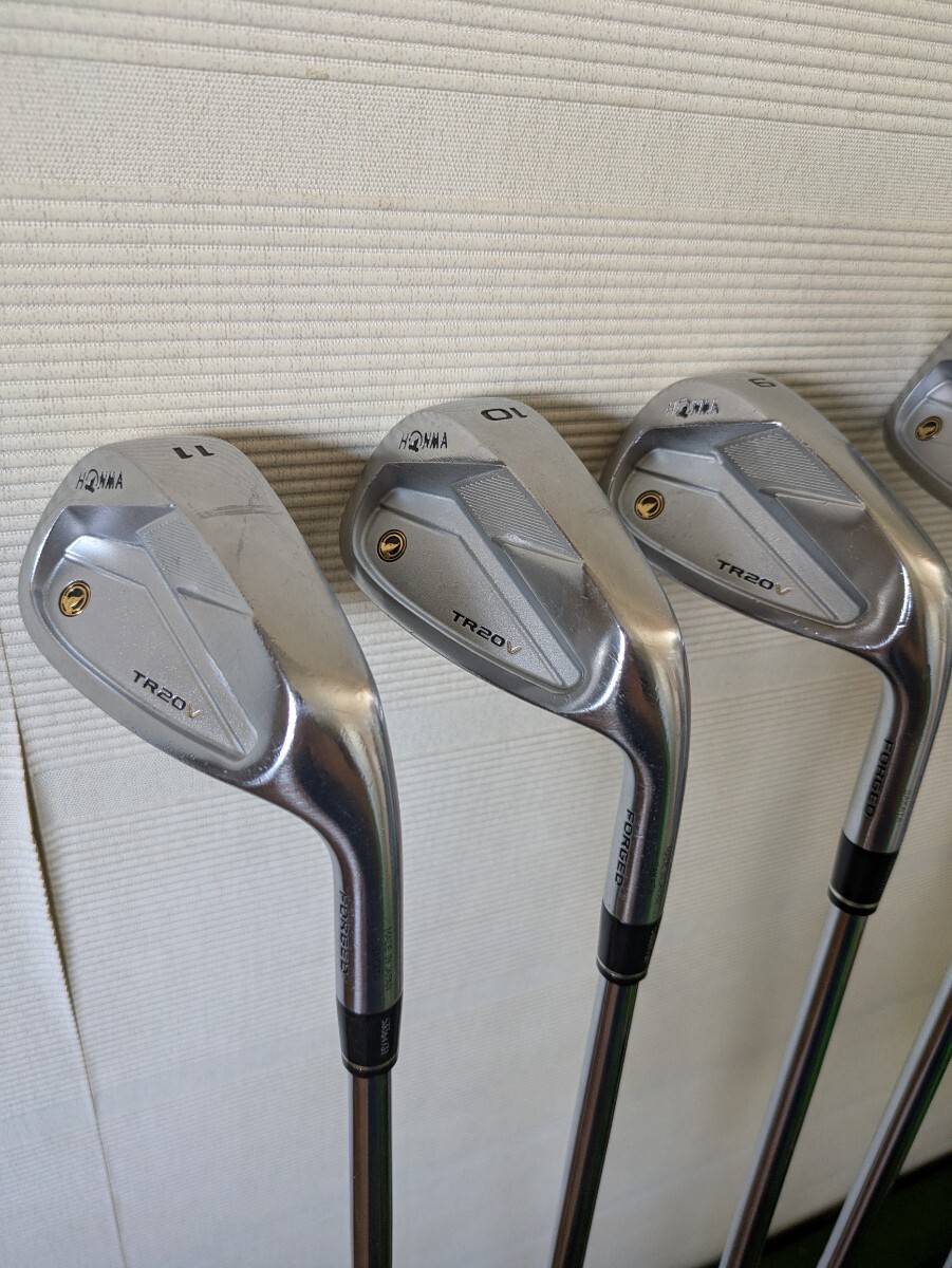本間アイアンTR20V お得な7本セット　5〜11　カーボンシャフト 新作入荷，得価 【アイアン7本セット】 HONMA TR20V #5～#11
