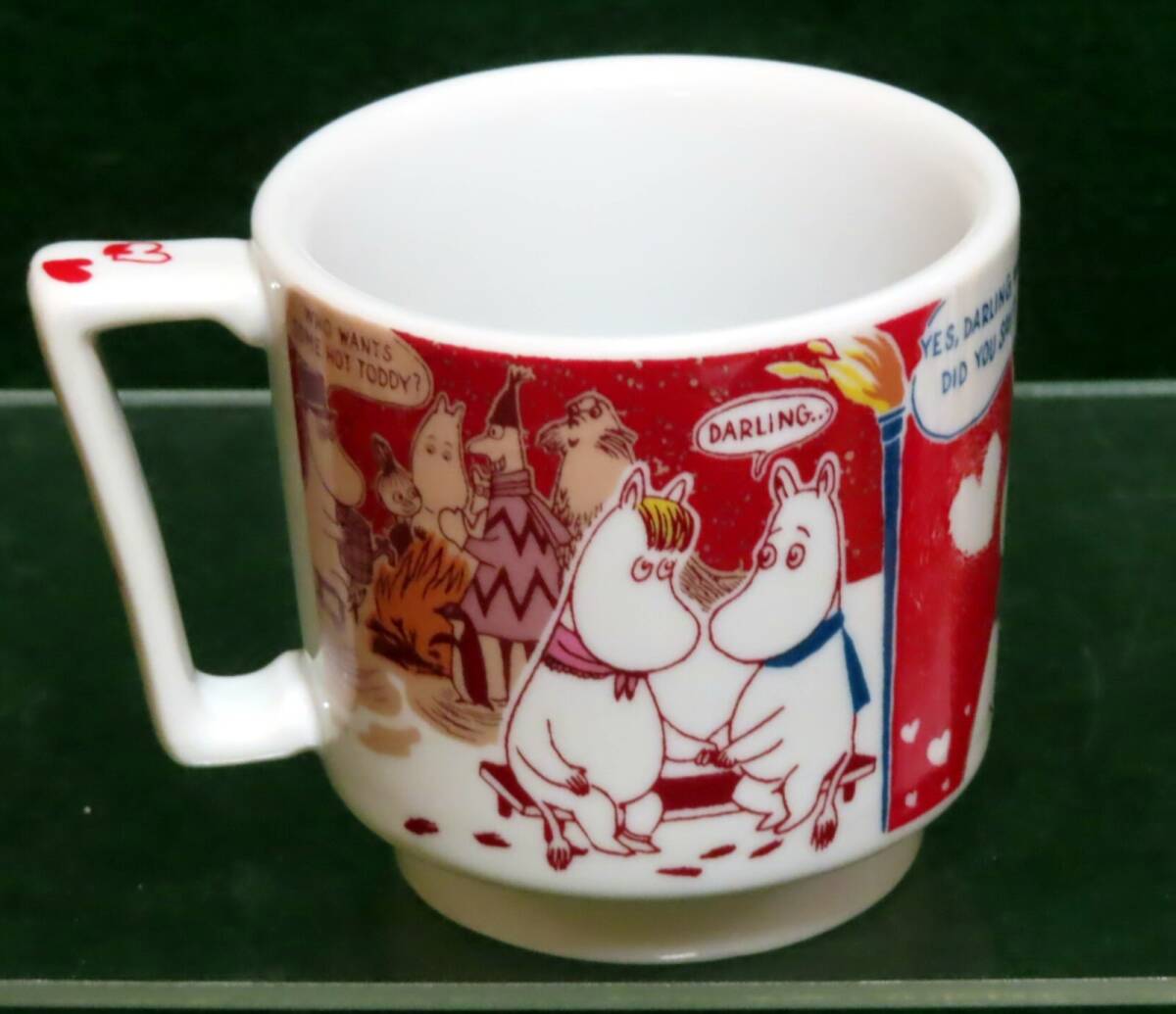 MOOMIN・ムーミン　ミニ　マグカップ　ミニマグ　フローレン・ミムラ姉さん　デミカップ　陶器_画像1