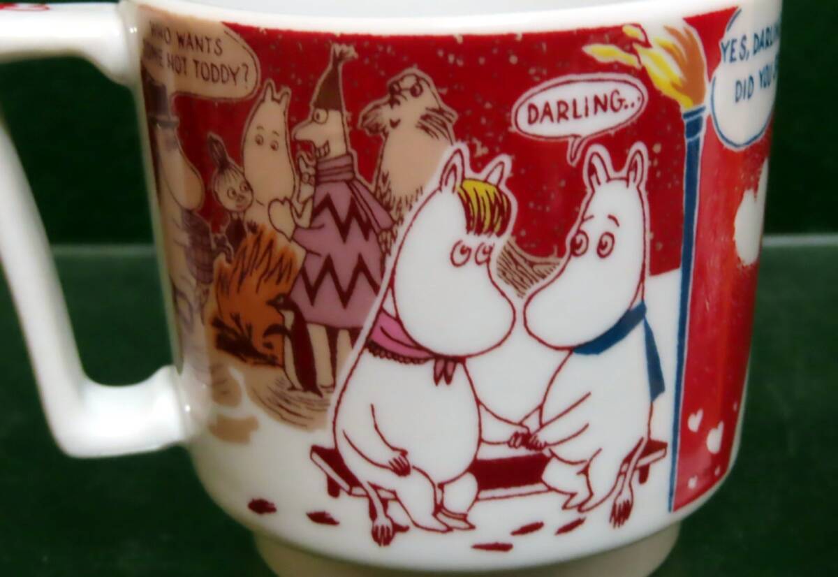 MOOMIN・ムーミン　ミニ　マグカップ　ミニマグ　フローレン・ミムラ姉さん　デミカップ　陶器_画像3