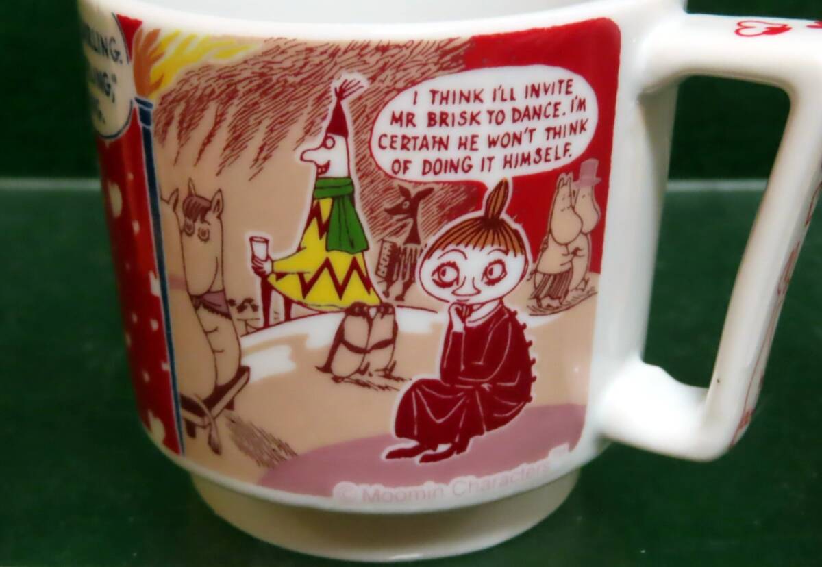 MOOMIN・ムーミン　ミニ　マグカップ　ミニマグ　フローレン・ミムラ姉さん　デミカップ　陶器_画像2
