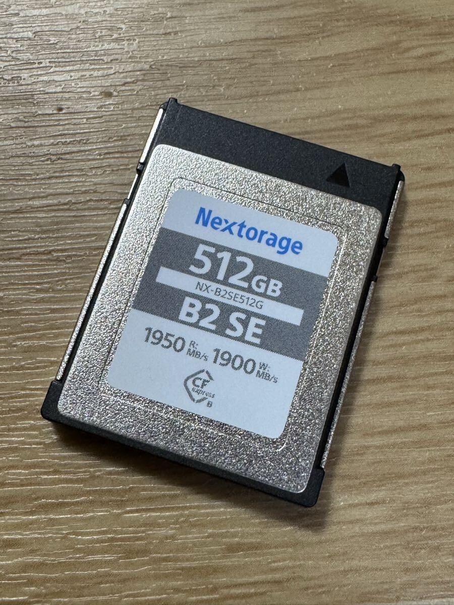 Nextorage CFexpress Type B メモリーカード 512GB NX-B2SE512G ネクストレージ 現(xiàn)狀品