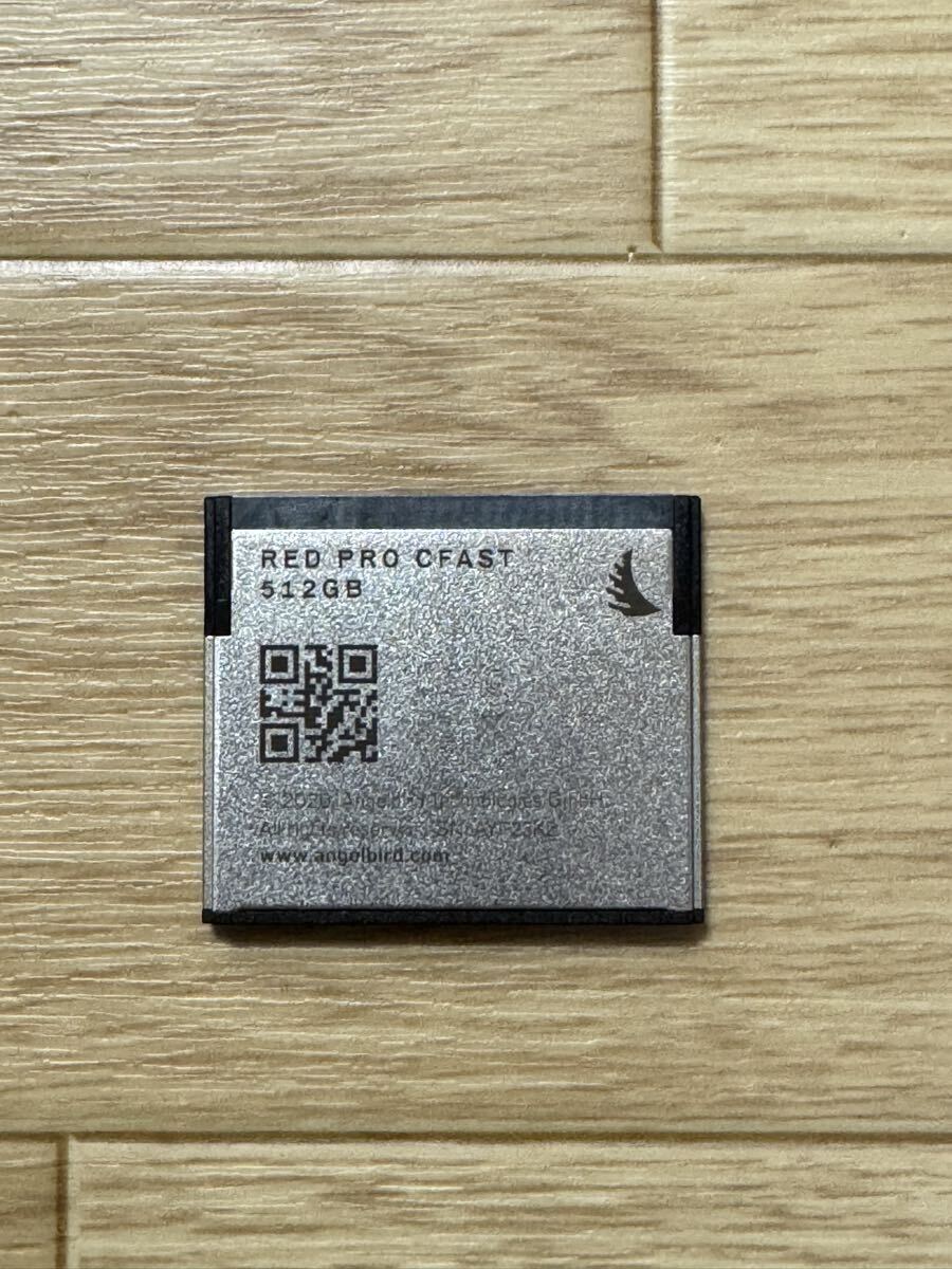 RED Digital Cinema RED PRO CFast 512GB Cfast 2.0 メモリーカード レッド Angelbird エンジェルバード 現(xiàn)狀品