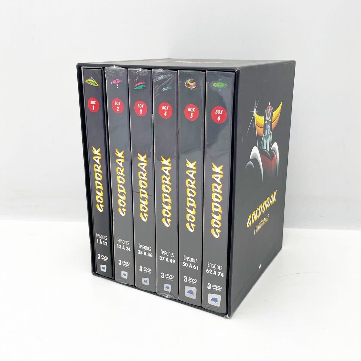 UFOロボ グレンダイザー GOLDORAK DVD BOX 18枚組 輸入盤 まとめ ボックスケースおまけ 未使用未開封品あり【EI2031】@60_画像1