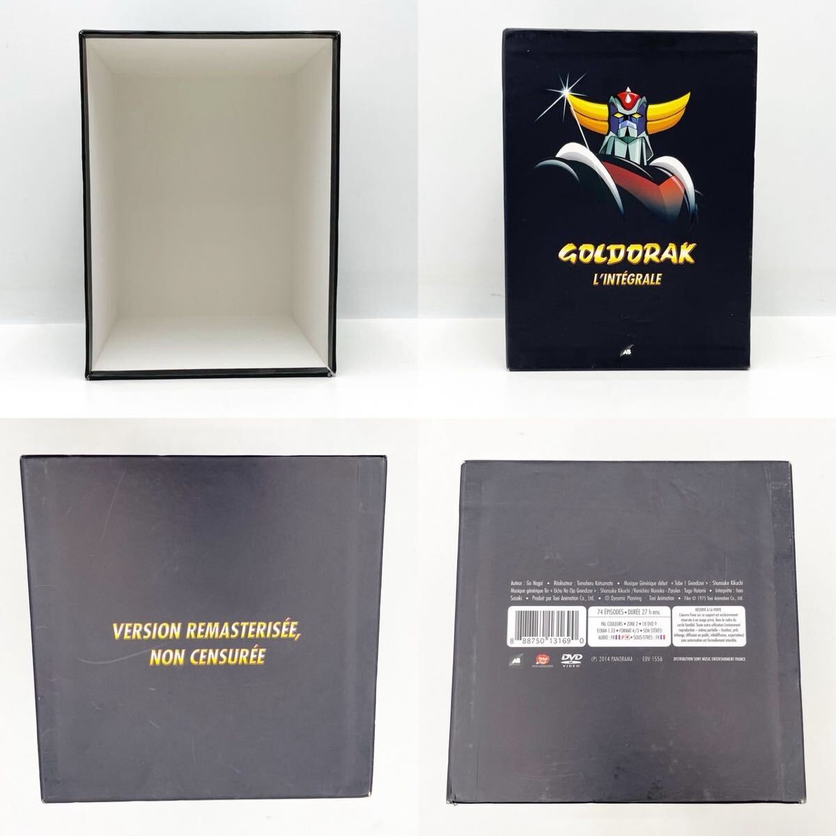 UFOロボ グレンダイザー GOLDORAK DVD BOX 18枚組 輸入盤 まとめ ボックスケースおまけ 未使用未開封品あり【EI2031】@60_画像9