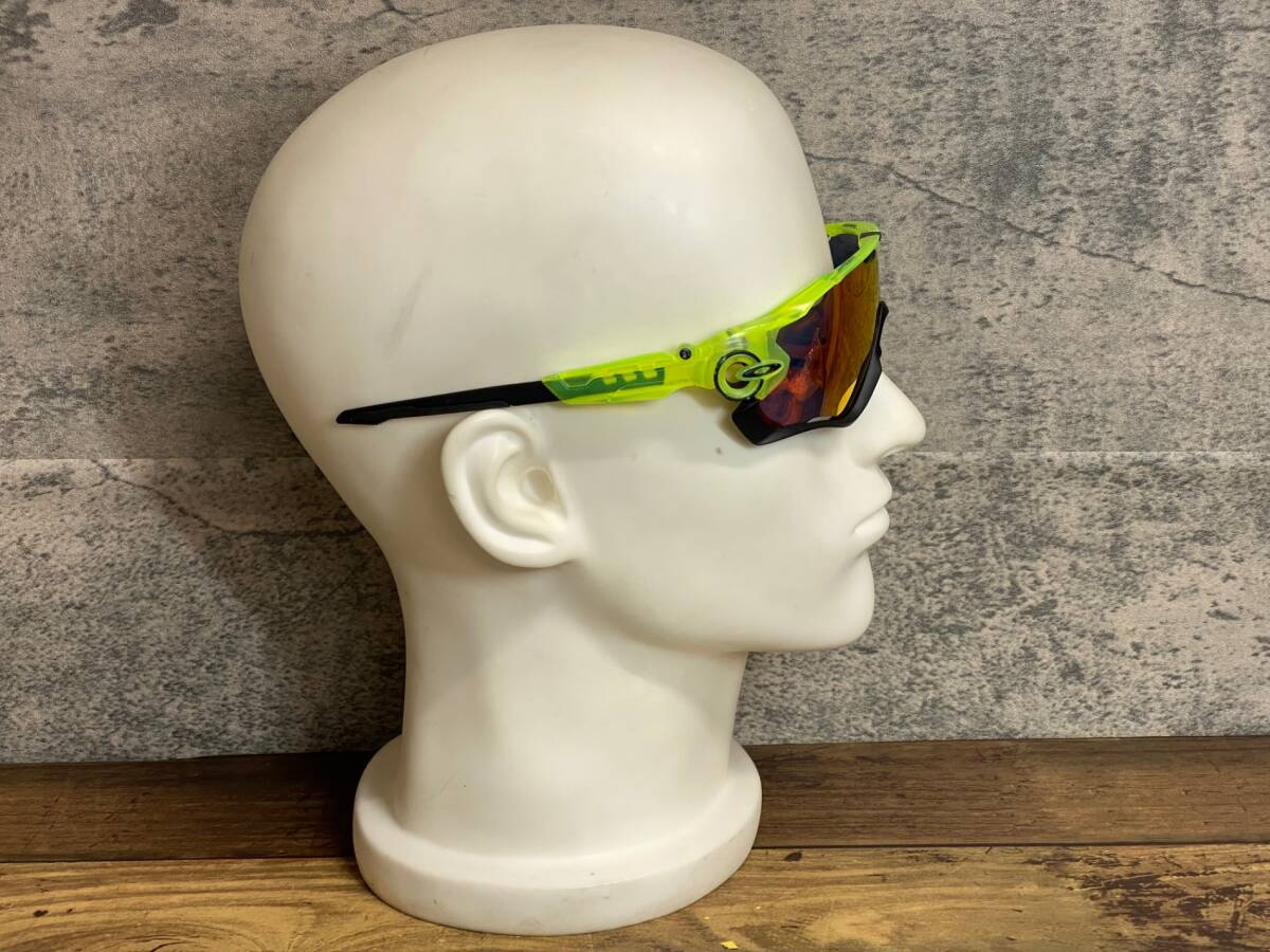 JH804 オークリー OAKLEY JAWBREAKER サングラス アイウェア 黄 PRIZMレンズ_画像4