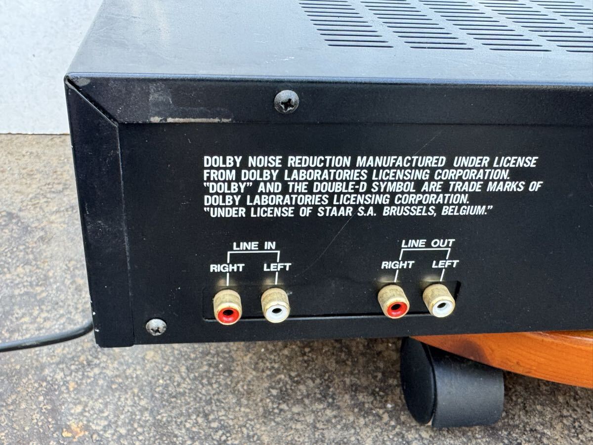 (J20) A&D GX-Z7000 カセットデッキ 通電確認(rèn)済み　現(xiàn)狀品ジャンク