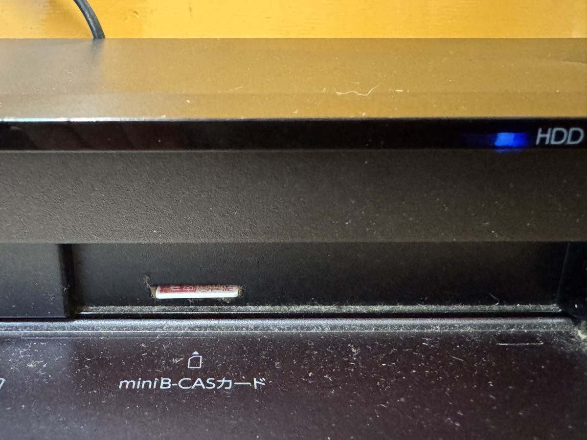 (J38) TOSHIBA HDD ブルーレイディスクレコーダー DBR-Z420 通電確認(rèn)済み　現(xiàn)狀品　ジャンク品