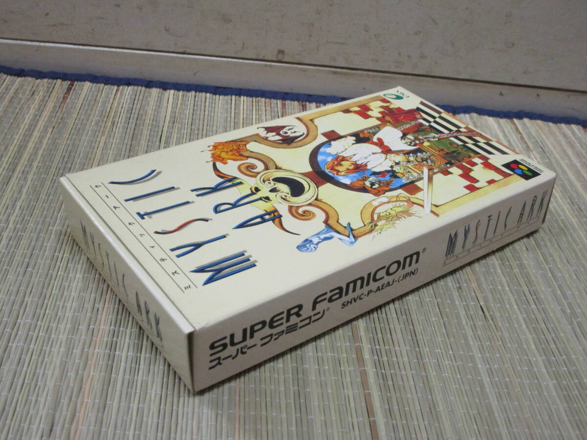スーパーファミコン【SFC】 ミスティックアーク 箱 説明書付_画像3