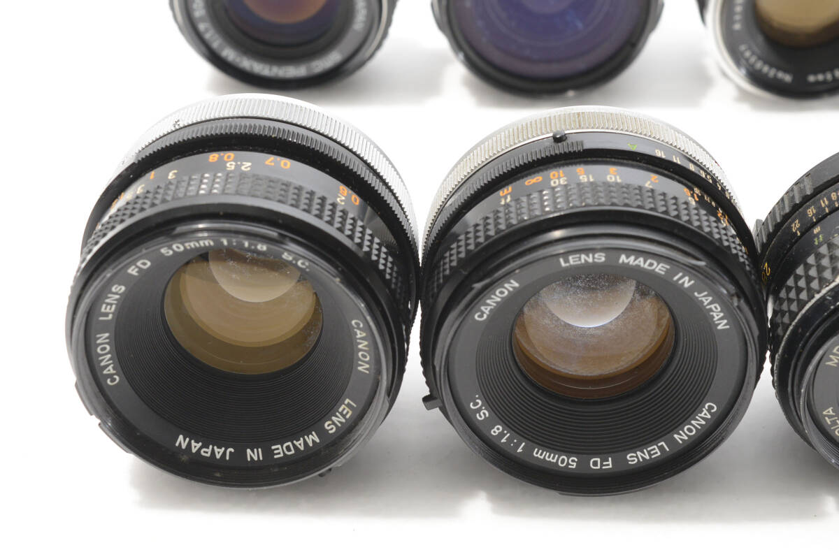 ★レンズまとめ売り★CANON /NIKON/ PENTAX/SIGMA 等 #3356W09647W01