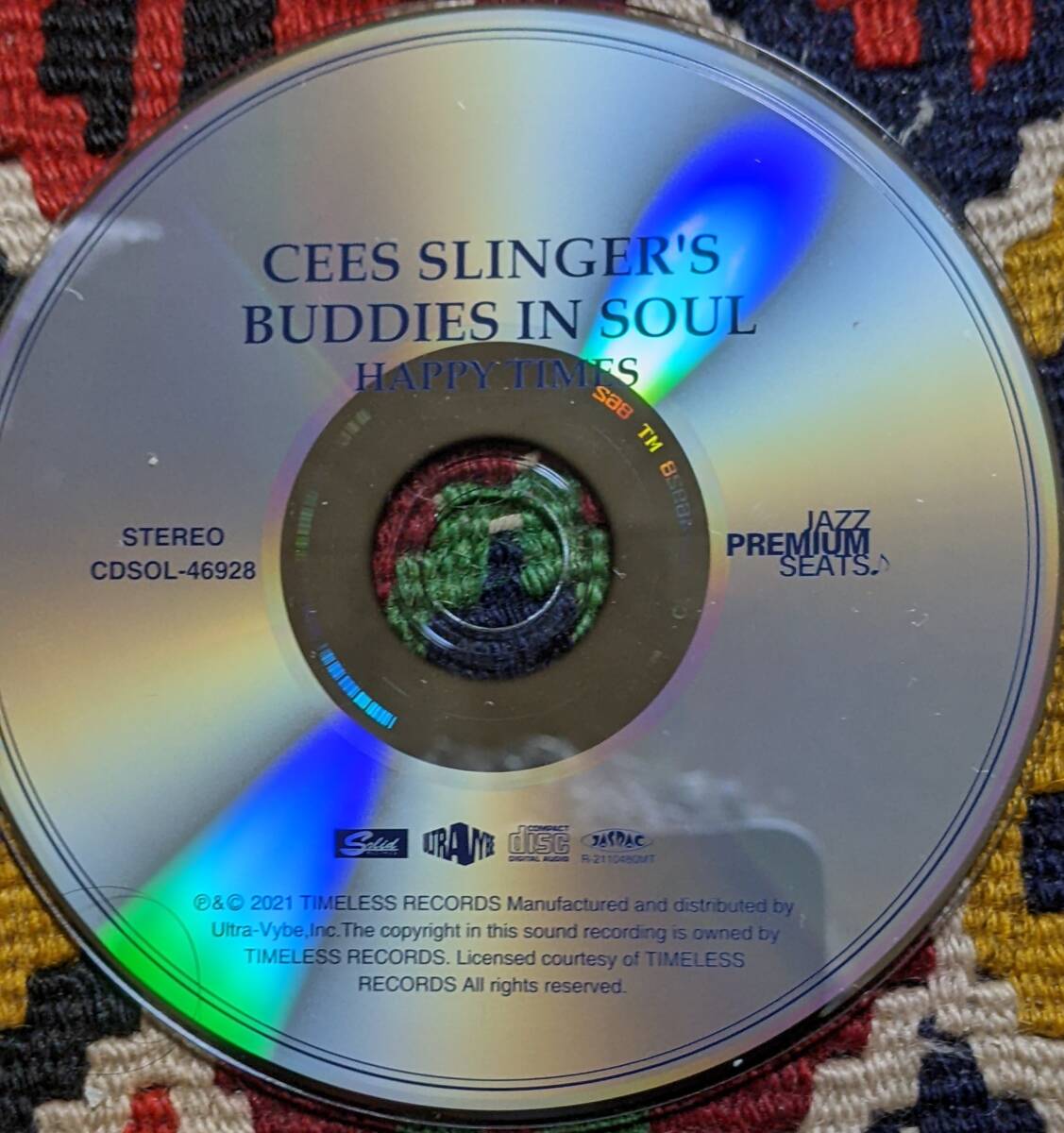 シーズ・スリンガー・バディーズ・イン・ソウル Cees Slinger's Buddies In Soul (国内盤 CD) / ハッピー・タイムズ CDSOL-46928 2002年_画像8