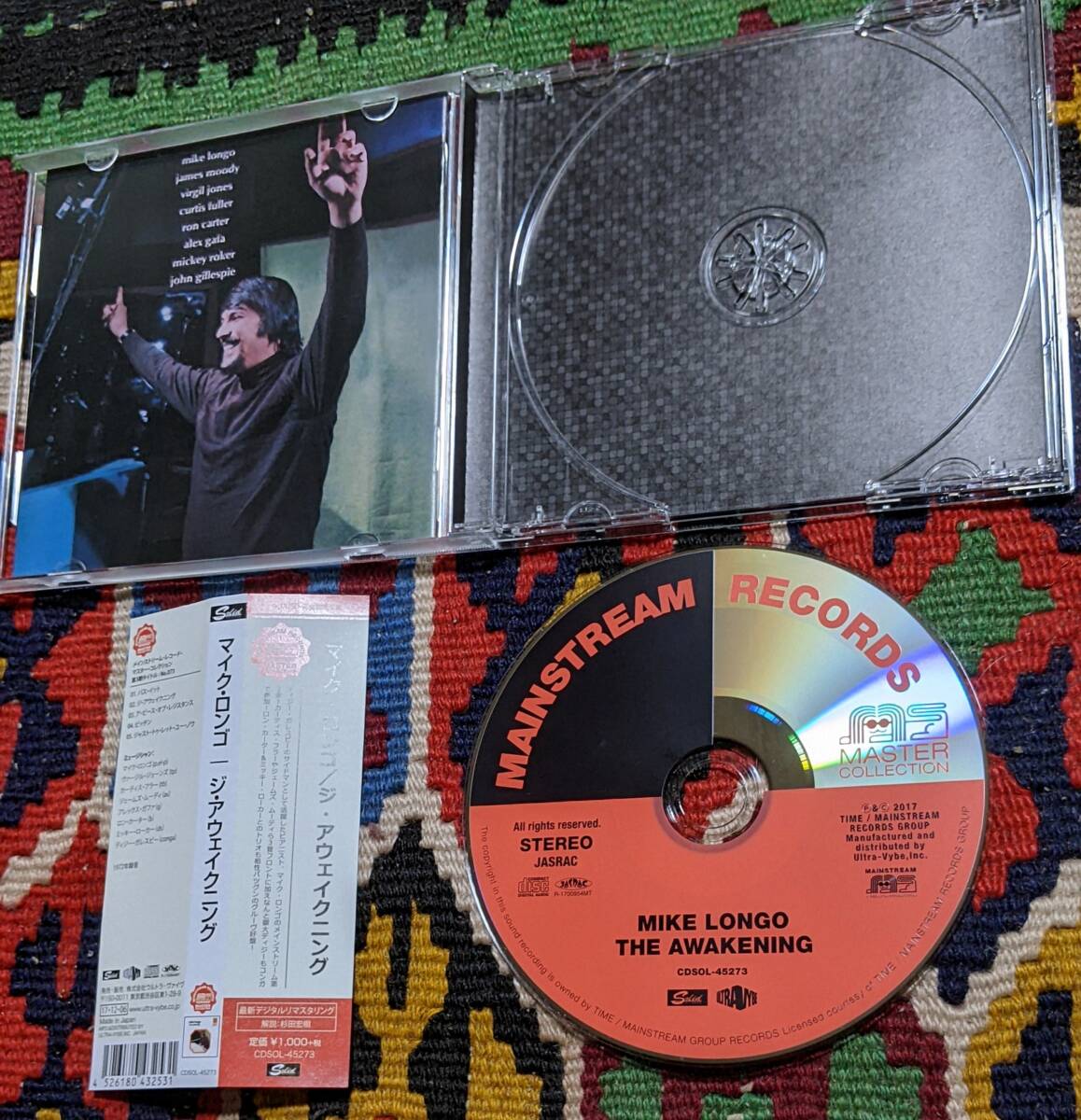 70's マイク・ロンゴ Michael Longo (国内盤 CD) ジ・アウェイクニング The Awakening Solid Records CDSOL-45273 1972年_画像4