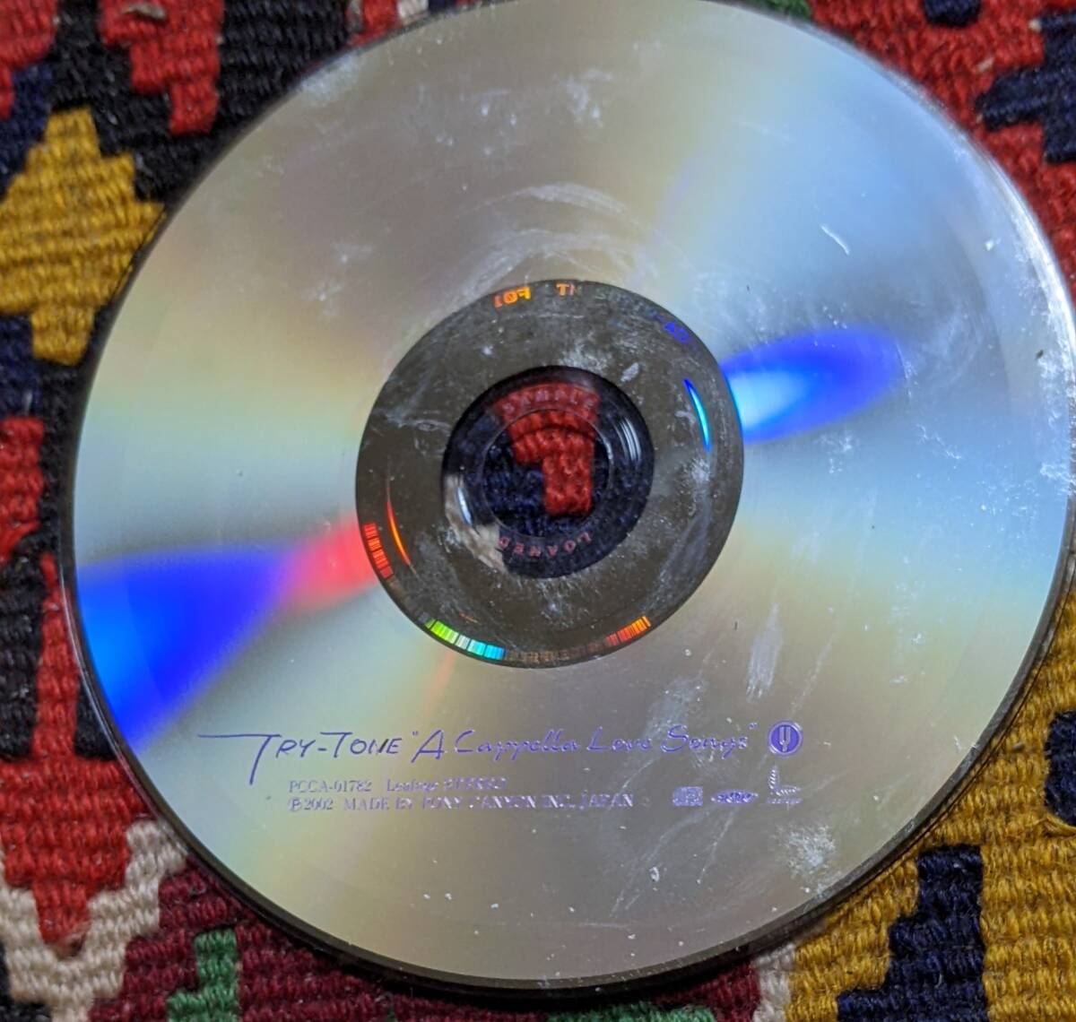 アカペラ　「クリスマス・イブ」収録 TRY-TONE (CD)/ A Cappella Love Songs PCCA-01782 2002年_画像9