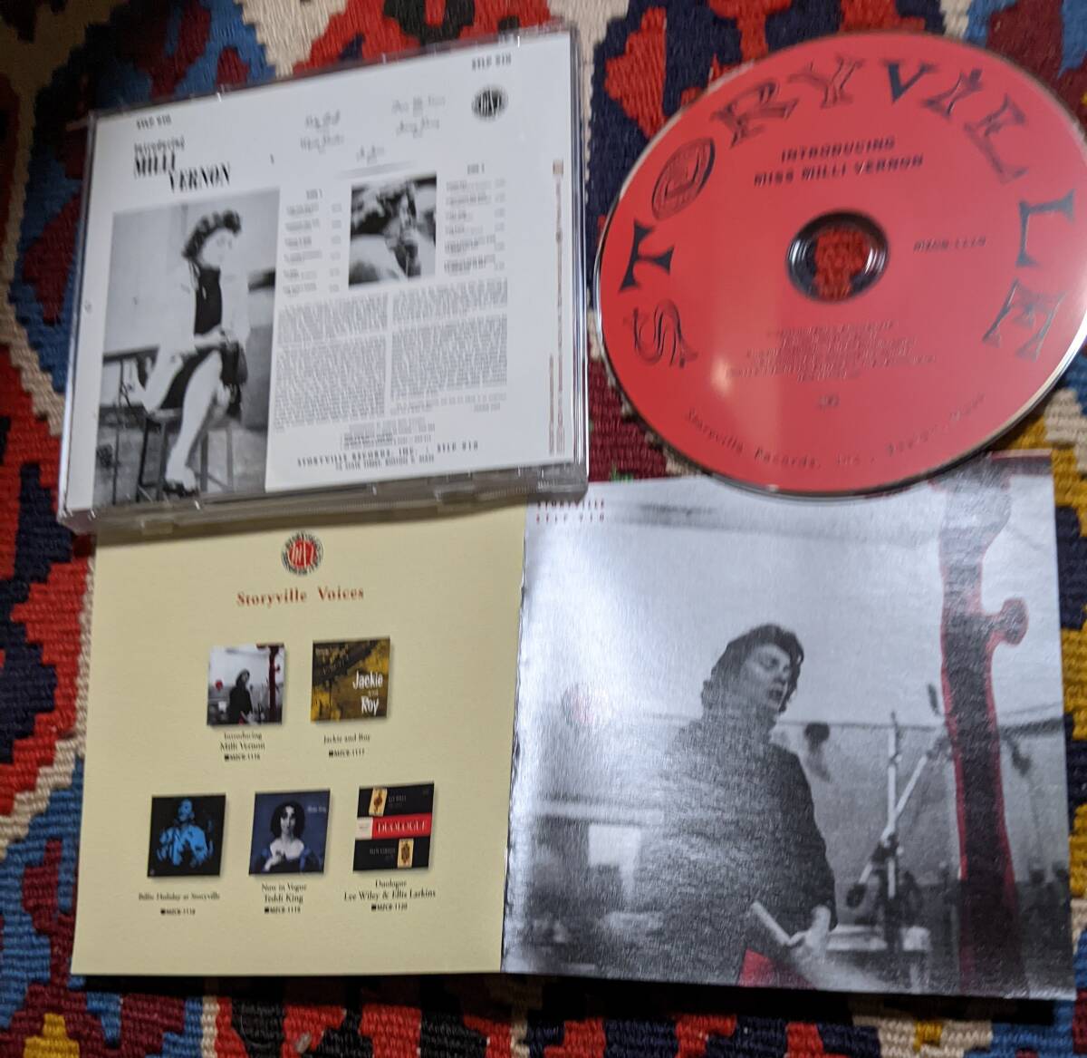 50's ミリー・ヴァーノン Milli Vernon (CD)/ イントロデューシング Introducing Storyville MZCB-1116 1956年_画像5