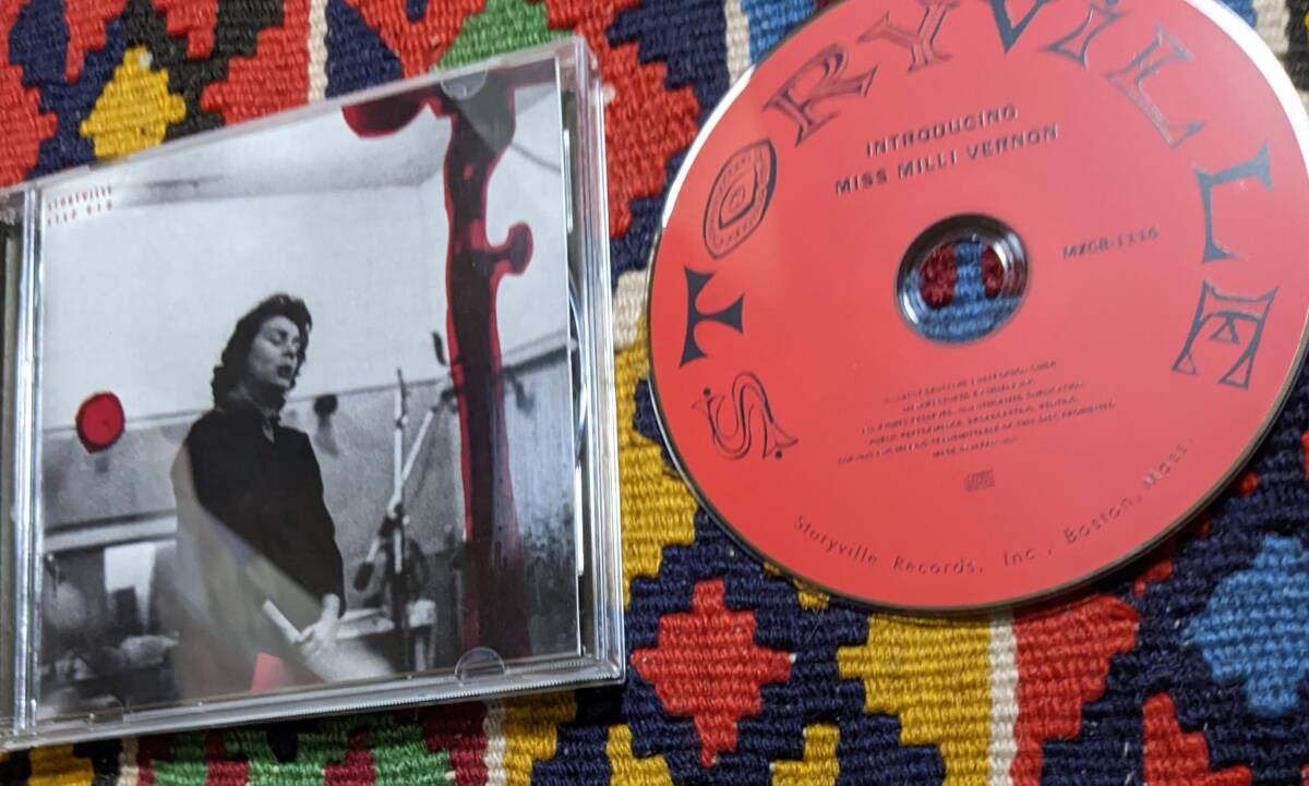 50's ミリー・ヴァーノン Milli Vernon (CD)/ イントロデューシング Introducing Storyville MZCB-1116 1956年_画像1