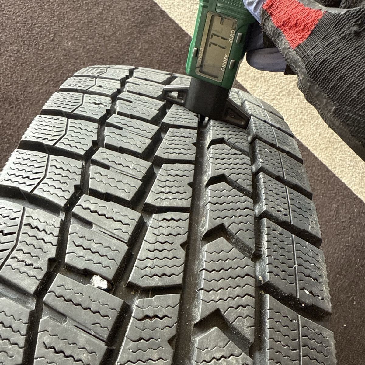 195/65R16 ダンロップ ウインター マックス WM02 2020年製造 2本 中古 スタッドレス タイヤ DUNLOP WINTER MAXX 送料無料_画像3