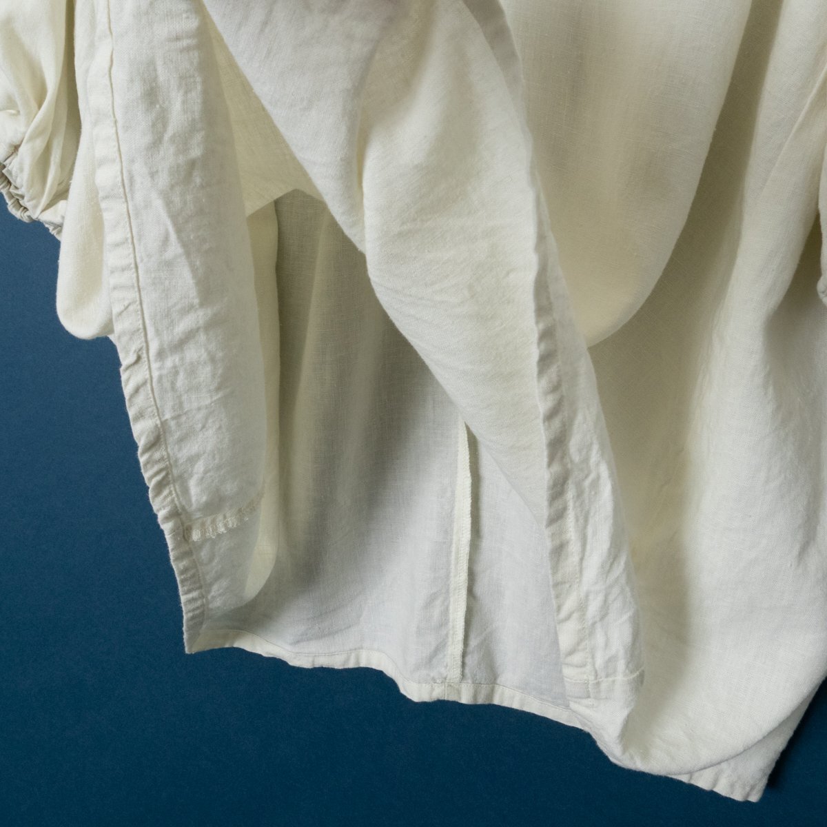 A part by トップス チュニック アパートバイ ナチュラル 綺麗め カジュアル 八分袖 アイボリー系 リネン レーヨン 春夏秋 F レディース_画像4