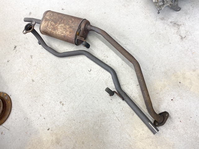 ムーヴ L L175S KF 純正 中間 マフラー タイコ カット済み