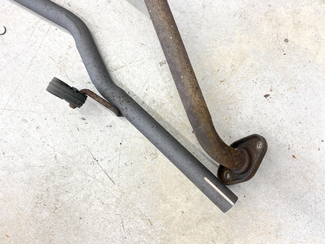 ムーヴ L L175S KF 純正 中間 マフラー タイコ カット済み