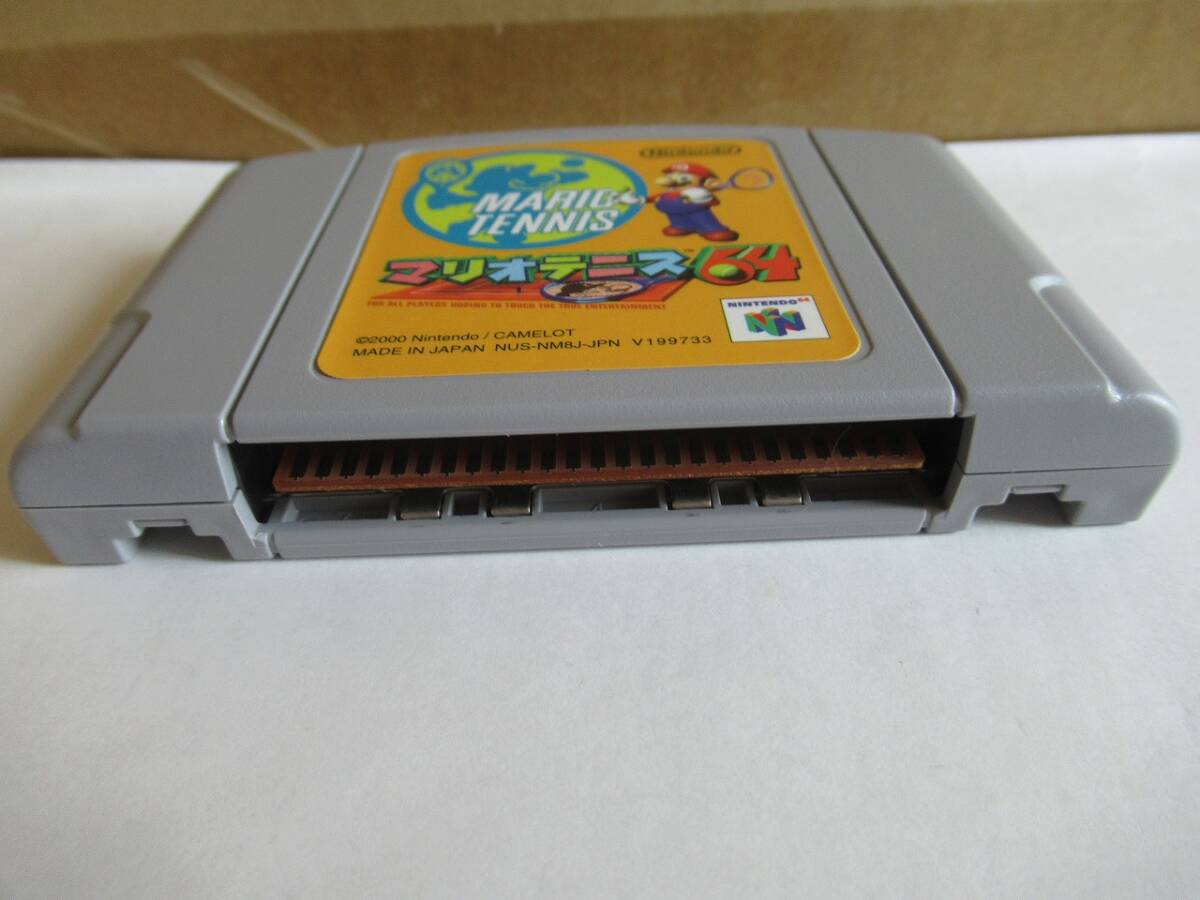MKN204★N64 ソフトのみ マリオテニス64 セーブデータあり 起動確認済み クリーニング済み ニンテンドー64_画像6