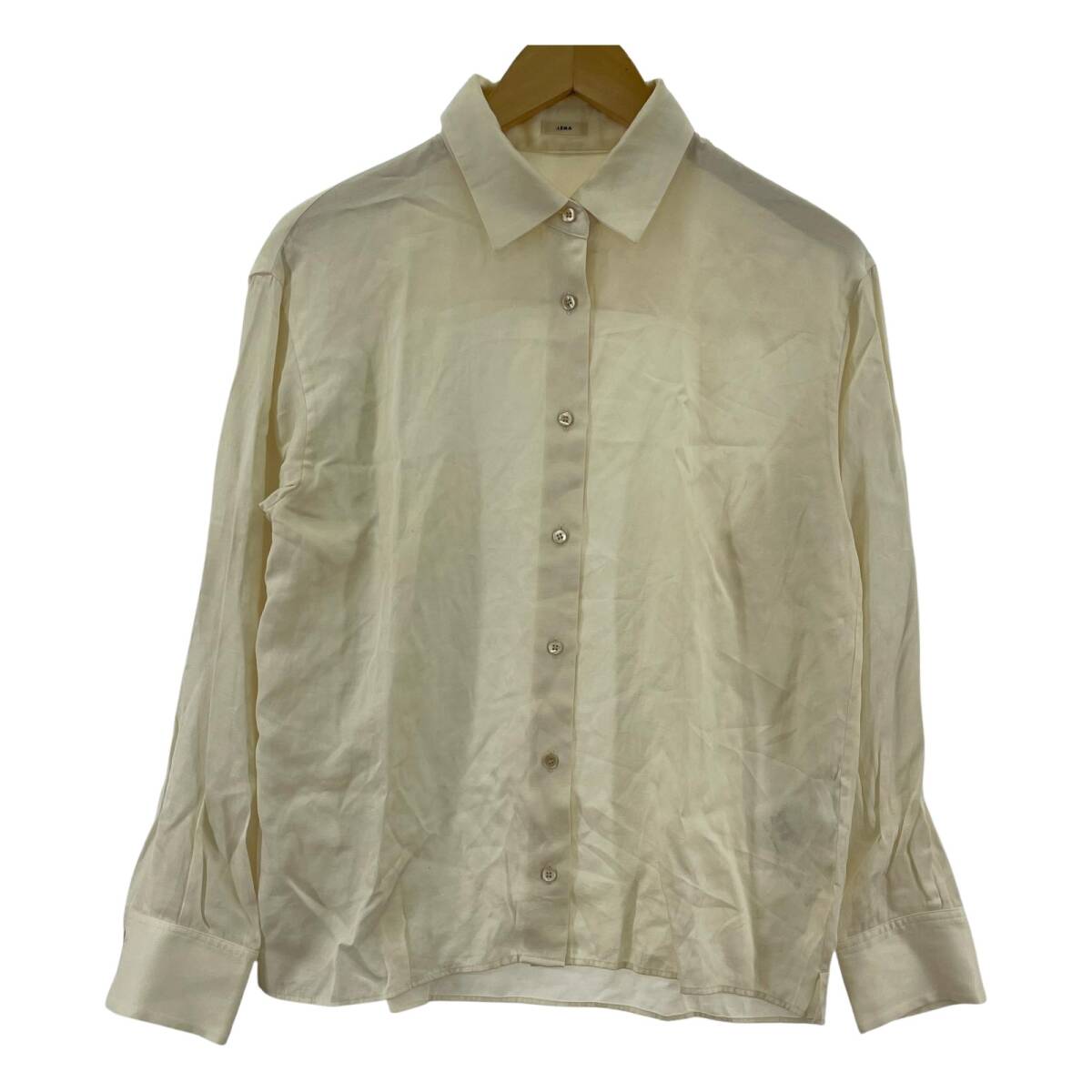 IENA イエナ レギュラーカラー ブラウス size表記なし/アイボリー系 ゆうパケットOK_画像1