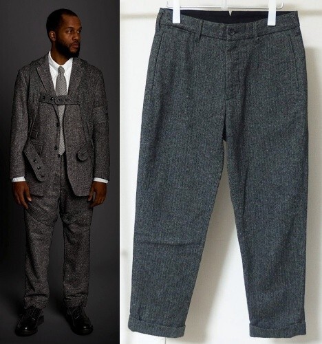 Engineered Garments エンジニアードガーメンツ Andover Pant Poly Wool HB アンドーバー パンツ 32 ヘリンボーン_画像1