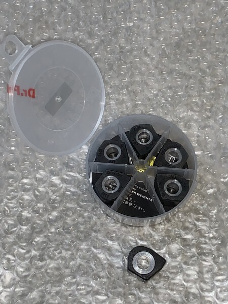 Dr.Pulley（ドクタープーリー） ウエイトローラー 20×12 11.0g 異形 ブラック　新品　シグナスX マジェスティ125 BW'S125 NMAX トリシティ_画像1