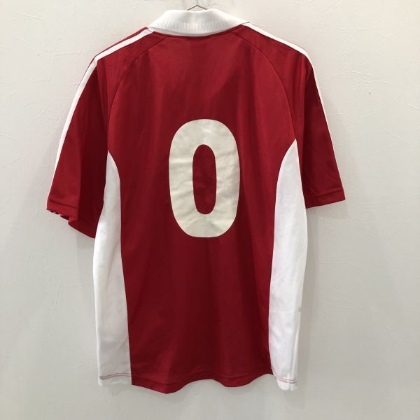 LV6325 実物 adidas 浦和西 半袖 レッド メンズ L_画像3