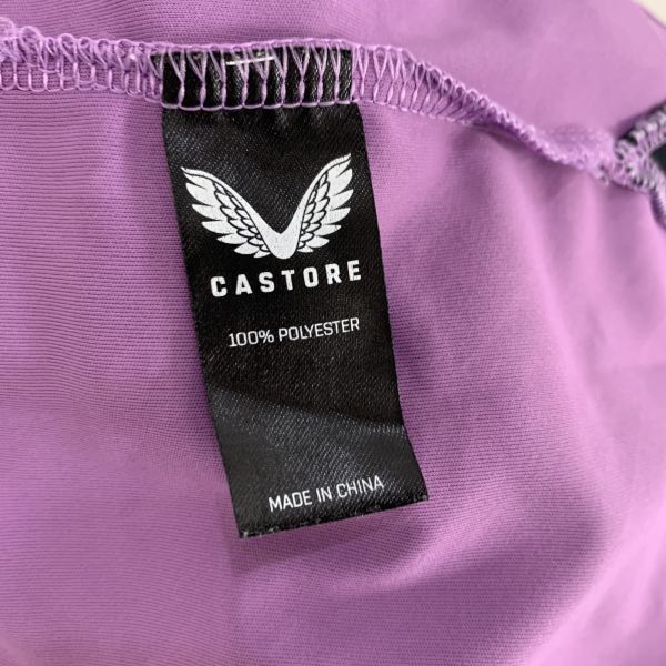 LV6420 CRフラメンゴ アウェイ 半袖 ゲームシャツ CASTORE パープル L