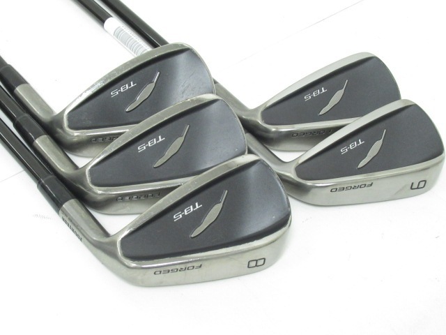 [6175]フォーティーン TB-5 FORGED アイアン BLACK 2022　RAUNE i90(S)　5本セット?。?409）