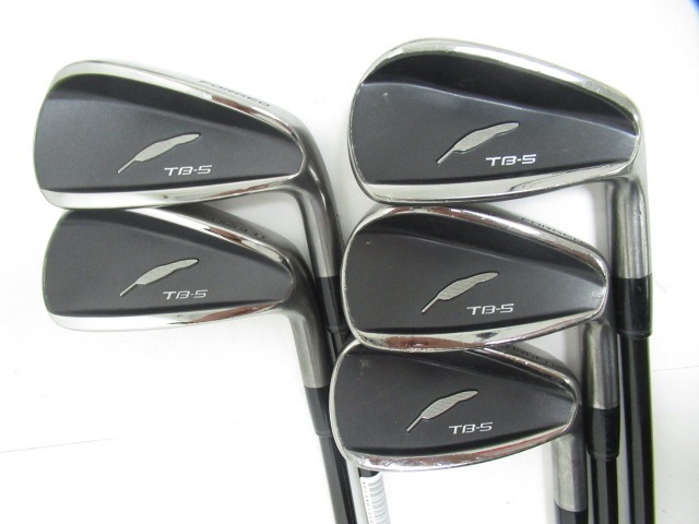 [6175]フォーティーン TB-5 FORGED アイアン BLACK 2022　RAUNE i90(S)　5本セット?。?409）