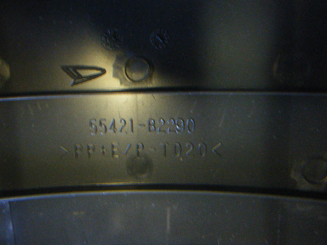 平成29年 ムーヴ ムーブ DBA-LA150S 純正 センターパネル オーディオ ナビ ステー 55421-B2290_画像5