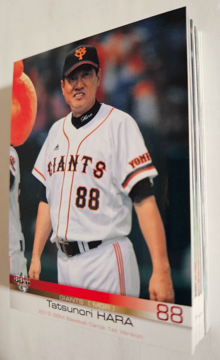 2012年BBM 1st 巨人レギュラー38枚セット　内海哲也、阿部慎之助、マシソン、小笠原道大、坂本勇人、亀井善行、高橋由伸など　ジャイアンツ_画像2