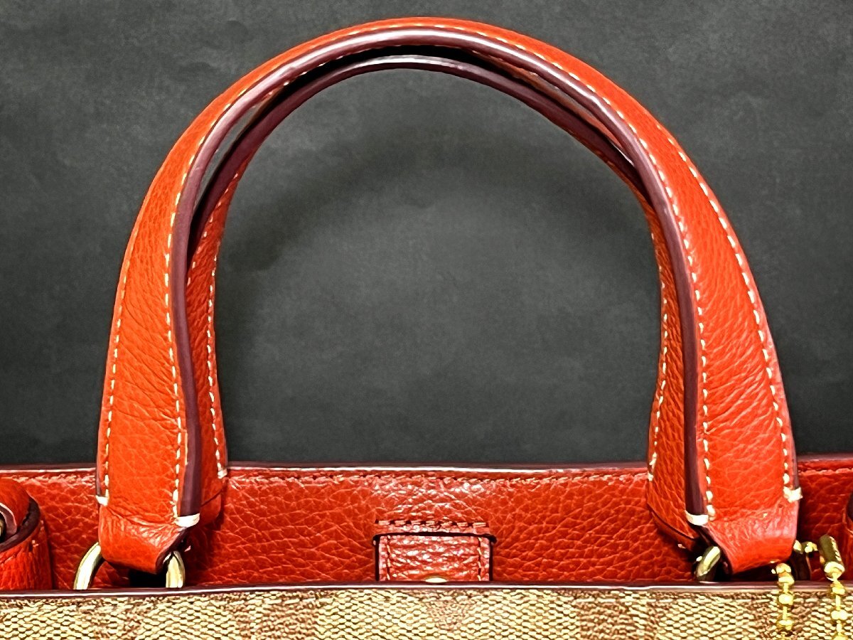 ☆COACH　コーチ　スヌーピー　2Way　ショルダー　ハンドバッグ_画像8