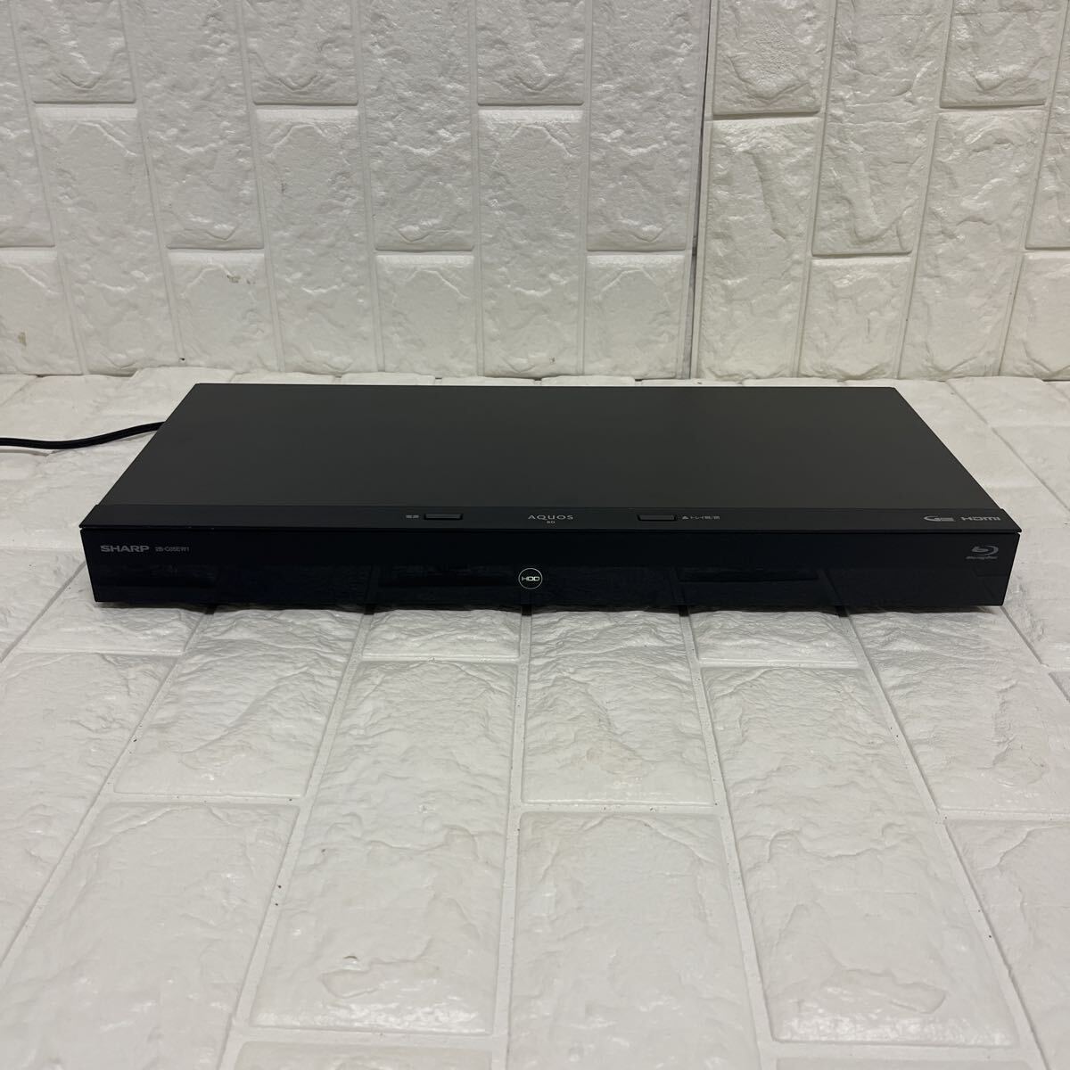 SHARP シャープ 2022年制　ブルーレイディスクレコーダー　制造番號　9114308 稼動(dòng)品