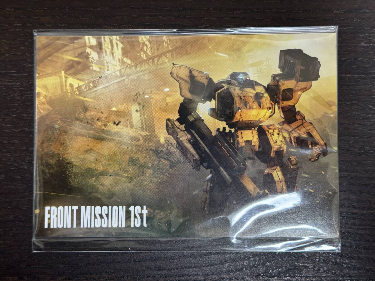 ★未開封★フロントミッション サード：リメイク 予約特典「フロントミッション リメイクシリーズ アートカード」3枚セット_画像2