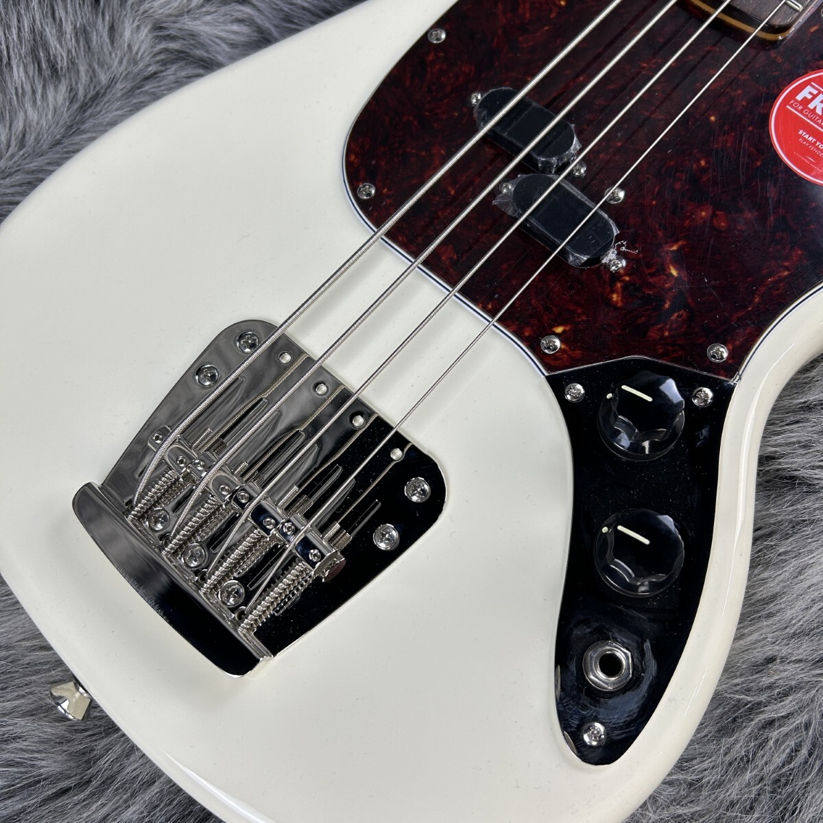 Squier Classic Vibe 60s Mustang Bass Olympic White_画像5