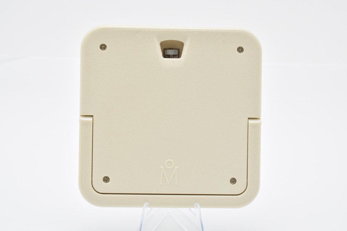 MIKIMOTO ミキモト 置き時計 アンティーク シルバー ホワイト文字盤 2針 クォーツ式