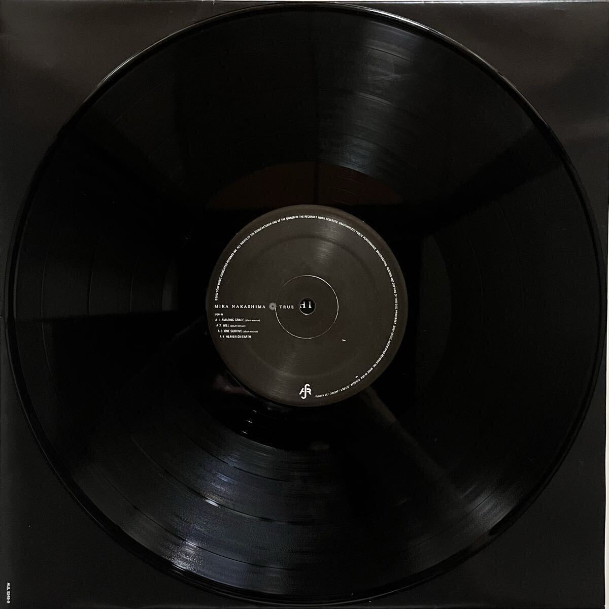 貴重 中島美嘉 TRUE 2枚組LP