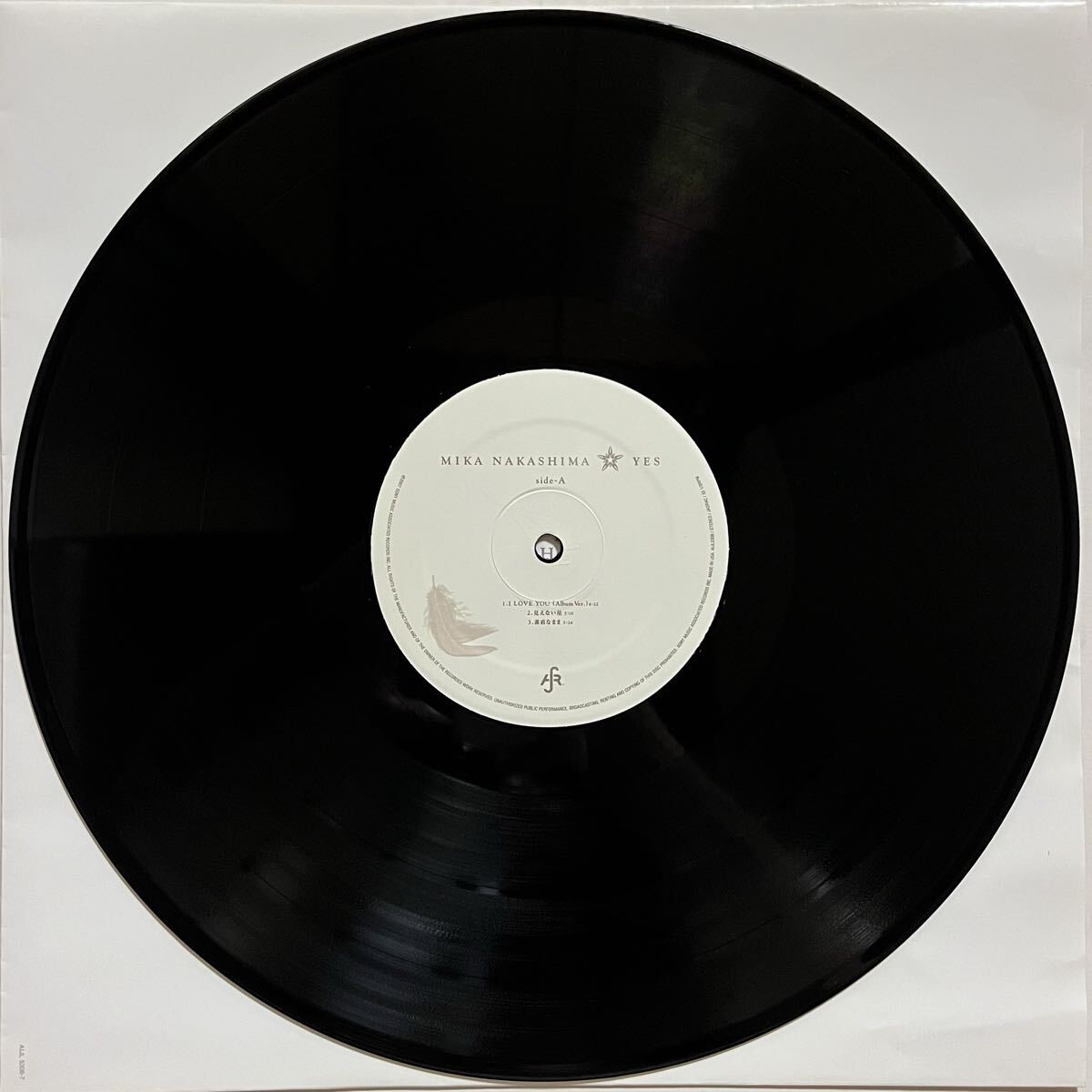 貴重 中島美嘉 YES 2枚組LP
