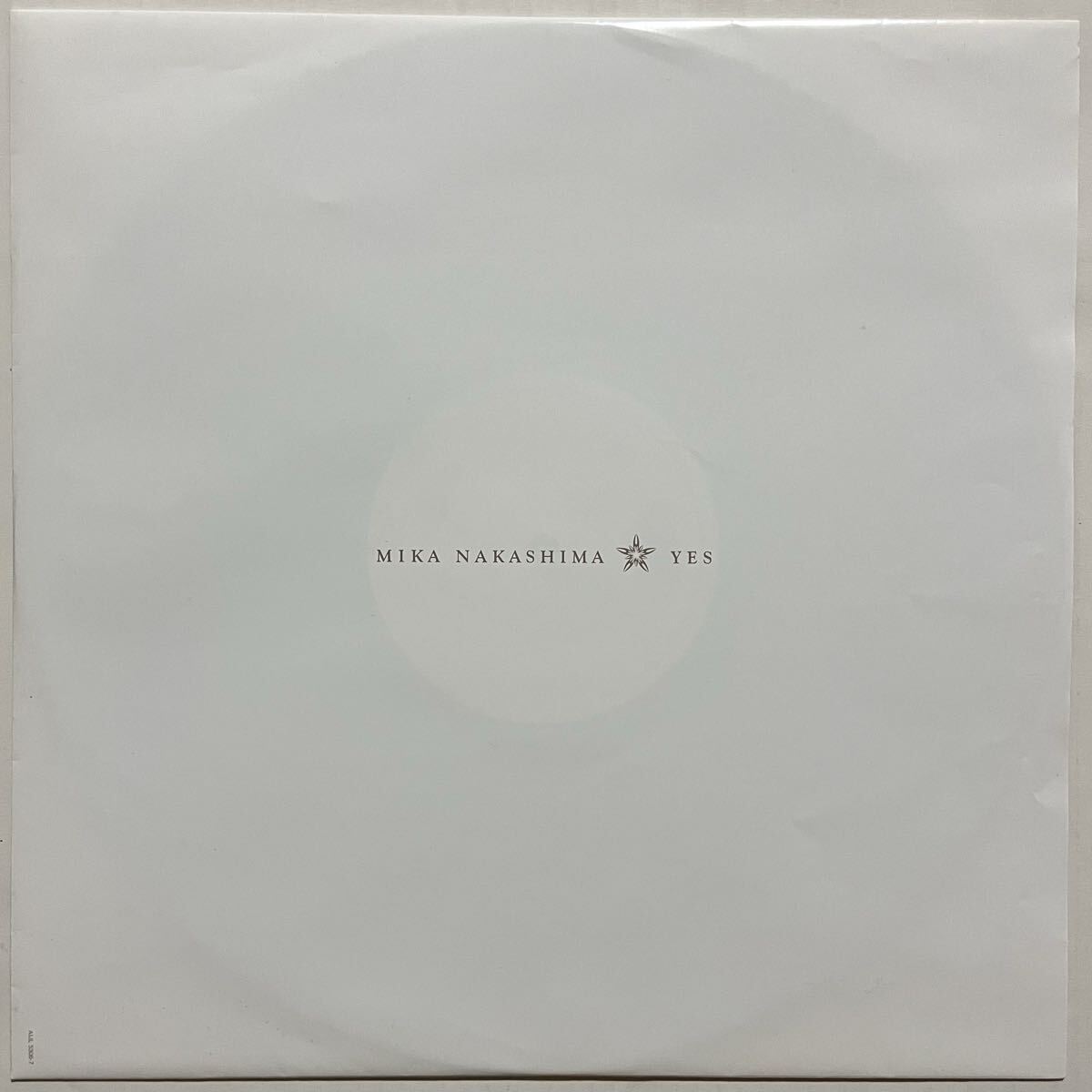 貴重 中島美嘉 YES 2枚組LP