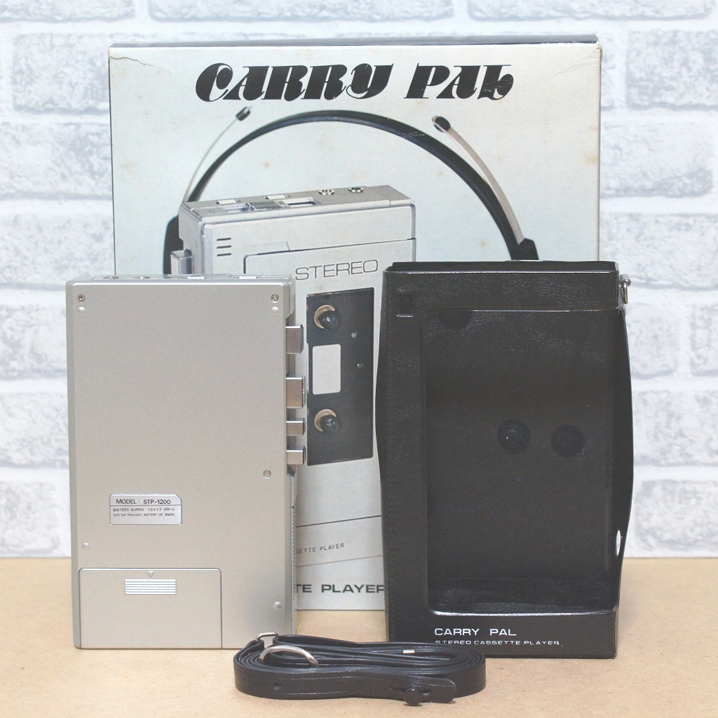 美品！當時物◆元箱あり STE カセットプレーヤー STP-1200 東和サン機電株式會社 / 昭和レトロ