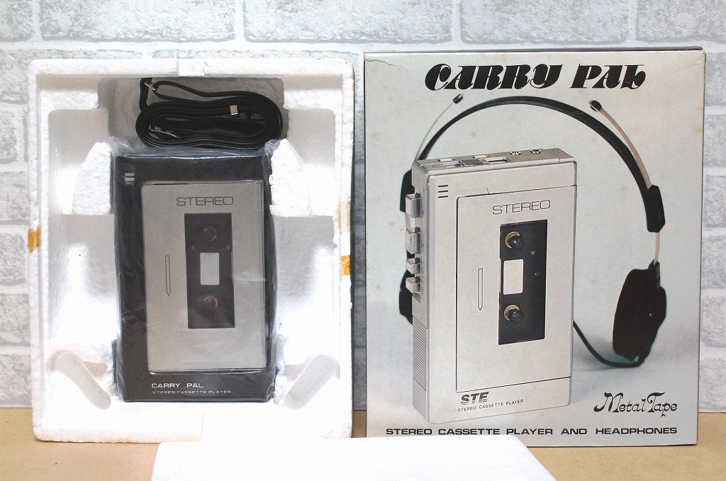 美品！當時物◆元箱あり STE カセットプレーヤー STP-1200 東和サン機電株式會社 / 昭和レトロ