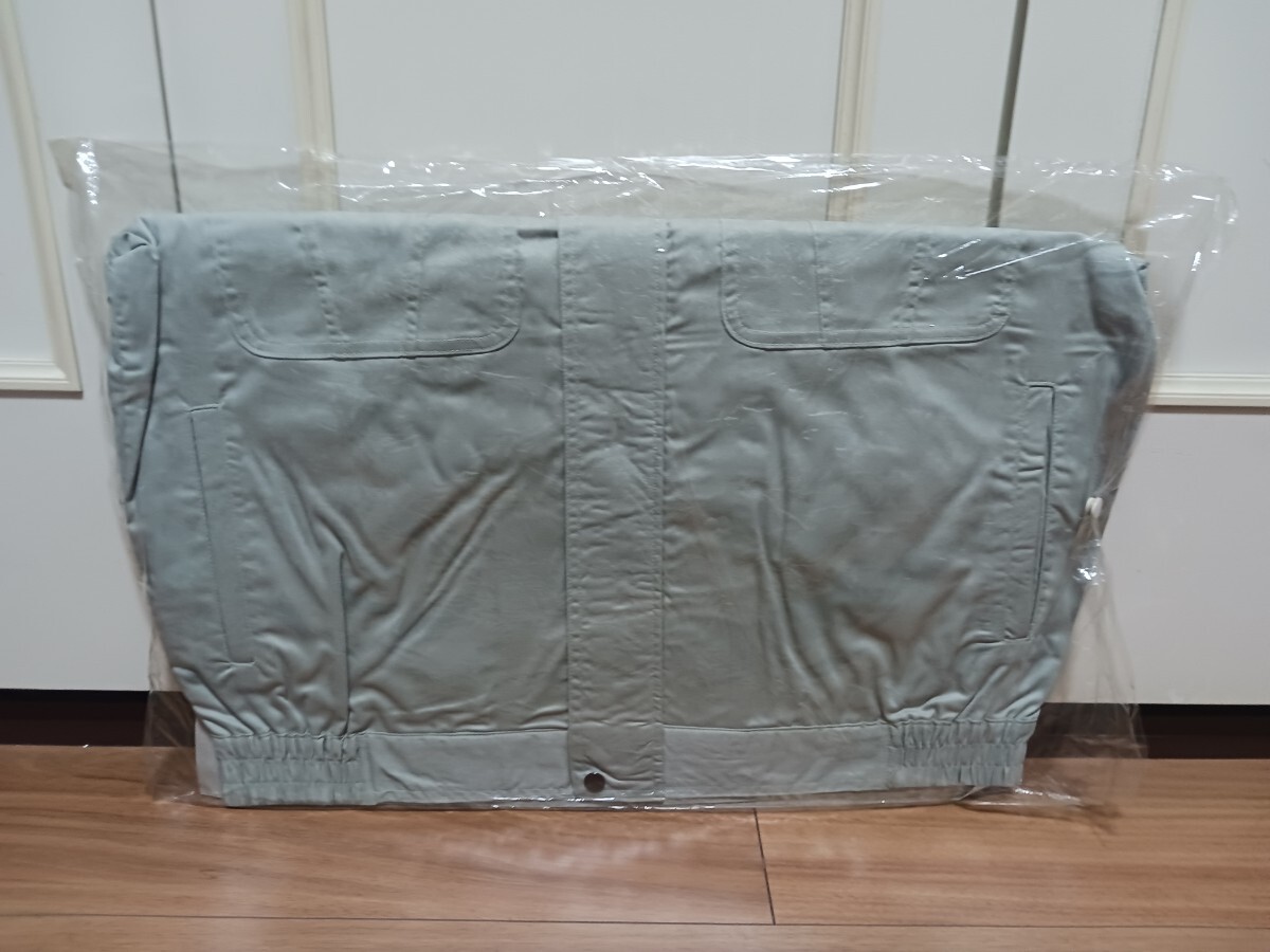 5237 TS DESIGN 藤和|作業ブルゾン 16-2600|ストーングリーン|LLサイズ|新品|春夏|綿ポリ混紡|作業着|ジャンパー ジャンバー|TSデザイン_画像3