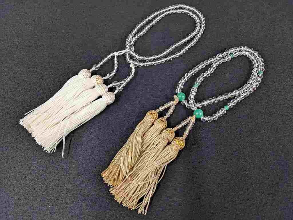 U624 本念珠 御念珠 二連数珠 2点/60_画像1