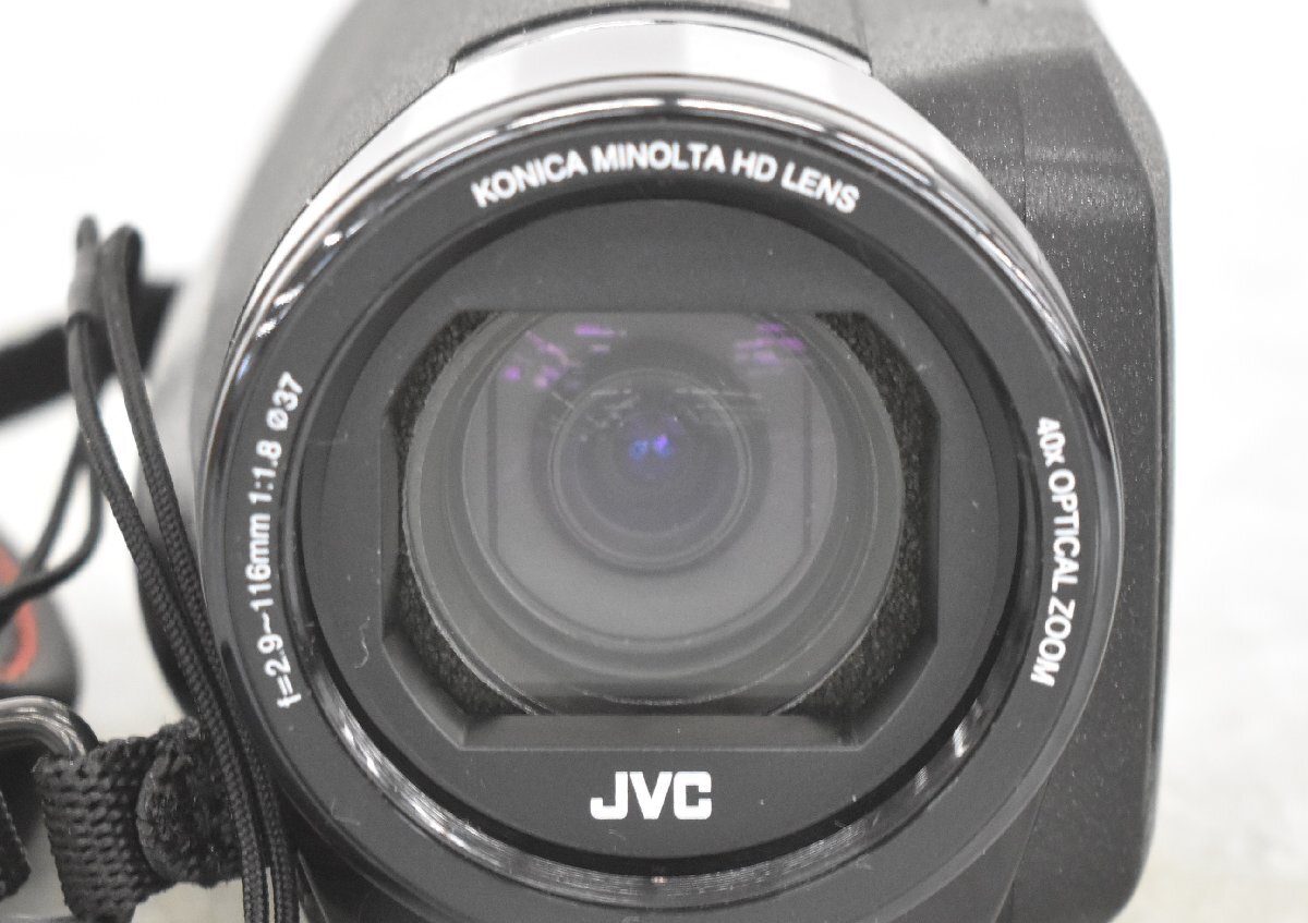 【 C 】4232 JVC GZ-R75K-B ビデオカメラ ジェーブイシー 176392